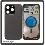 HQ OEM &Sigma;&upsilon;&mu;&beta;&alpha;&tau;ό &Mu;&epsilon; Apple iPhone 14 Pro Max (A2894), Rear Back Battery Cover Middle Frame- Housing &Pi;ί&sigma;&omega; &Kappa;ά&lambda;&upsilon;&mu;&mu;&alpha; &Kappa;&alpha;&pi;ά&kappa;&iota; &Pi;&lambda;ά&tau;&eta; &Mu;&pi;&alpha;&tau;&alpha;&rho;ί&alpha;&sigmaf; - &Sigma;&alpha;&sigma;ί + Camera Lens &Tau;&zeta;&alpha;&mu;ά&kappa;&iota; &Kappa;ά&mu;&epsilon;&rho;&alpha;&sigmaf; + Side Keys &Pi;&lambda;&alpha;&iota;&nu;ά &pi;&lambda;ή&kappa;&tau;&rho;&alpha;  + Sim Tray &Theta;ή&kappa;&eta; &Kappa;ά&rho;&tau;&alpha;&sigmaf; Deep Purple &Mu;&omega;&beta; (Premium A+)