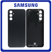Γνήσια Original Samsung Galaxy A14 4G, (SM-A145F, SM-A145F/DSN) Rear Back Battery Cover Πίσω Κάλυμμα Καπάκι Πλάτη Μπαταρίας Black Μαύρο GH81-23536A (Service Pack By Samsung)