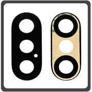 Γνήσια Original For iPhone X, iPhoneX (A1865, A1901) Main Camera Lens Τζαμάκι Κάμερας