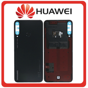 Γνήσια Original Huawei P40 Lite E (ART-L28, ART-L29) Rear Back Battery Cover Πίσω Καπάκι Πλάτη Μπαταρίας Midnight Black Μαύρο 02353LJE (Service Pack By Huawei)