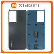 HQ OEM Συμβατό Με Xiaomi Redmi Note 11 Pro Plus 5G, Redmi Note 11 Pro Plus 5G (21091116UG, 21091116UC) Rear Back Battery Cover Πίσω Καπάκι Πλάτη Μπαταρίας Mysterious Black Μαύρο (Premium A+​)