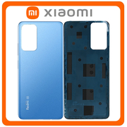 HQ OEM Συμβατό Με Xiaomi Redmi Note 11S 5G, Redmi Note11S 5G (22031116BG) Rear Back Battery Cover Πίσω Καπάκι Πλάτη Μπαταρίας Star Blue Μπλε (Premium A+​)