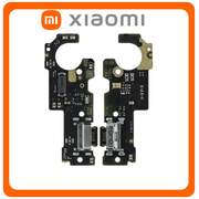 HQ OEM Συμβατό Για Xiaomi Poco M3 Pro 5G, Poco M3Pro 5G (M2103K19PG, M2103K19PI) USB Type-C Charging Dock Connector Flex Sub Board, Καλωδιοταινία Υπό Πλακέτα Φόρτισης + Microphone Μικρόφωνο (Premium A+​)
