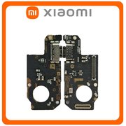 HQ OEM Συμβατό Xiaomi Redmi Note 12 4G (23021RAAEG, 23021RAA2Y) USB Type-C Charging Dock Connector Flex Sub Board, Καλωδιοταινία Υπό Πλακέτα Φόρτισης + Microphone Μικρόφωνο (Premium A+​)