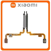 Γνήσια Original Xiaomi Redmi Note 10S 4G, Redmi Note10s 4G (M2101K7BG, M2101K7BI) Fingerprint Sensor Flex Αισθητήρας Δαχτυλικού Αποτυπώματος Pebble White Άσπρο (Service Pack By Xiaomi)
