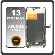 Γνήσια Original For Apple iPhone 13 Pro Max, iPhone 13 ProMax (A2643, A2484) APLONG LCD Display Screen Assembly Οθόνη + Touch Screen Digitizer Μηχανισμός Αφής Black Μαύρο (Lifetime Warranty Για Συνεργατες B2B​)