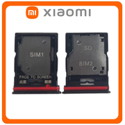 Γνήσια Original Xiaomi Redmi Note 11 Pro+ 5G (21091116UG, 21091116UC) SIM Card Tray + Micro SD Tray Slot Υποδοχέας Βάση Θήκη Κάρτας SIM Graphite Gray Μαύρο (Service Pack By Xiaomi)