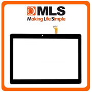HQ OEM MLS GOLD 10.1'', Touch Screen DIgitizer Μηχανισμός Αφής Τζάμι Black Μαύρο (Premium A+​)