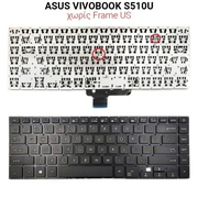 Πληκτρολόγιο Asus Vivobook S510u no Frame us