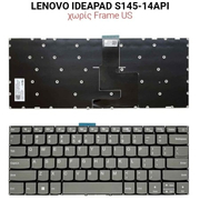 Πληκτρολόγιο Lenovo Ideapad S145-14api no Frame us