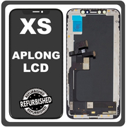 iPhone XS, iPhoneXS (A2097, A1920) APLONG LCD Display Screen Assembly &Omicron;&theta;ό&nu;&eta; + Touch Screen Digitizer &Mu;&eta;&chi;&alpha;&nu;&iota;&sigma;&mu;ό&sigmaf; &Alpha;&phi;ή&sigmaf; Black &Mu;&alpha;ύ&rho;&omicron; (Ref By Apple) (Lifetime Warranty &Gamma;&iota;&alpha; &Sigma;&upsilon;&nu;&epsilon;&rho;&gamma;&alpha;&tau;&epsilon;&sigmaf; B2B​)