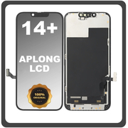 &Gamma;&nu;ή&sigma;&iota;&alpha; Original For Apple iPhone 14 Plus, iPhone 14+ (A2886, A2632) APLONG LCD Display Screen Assembly &Omicron;&theta;ό&nu;&eta; + Touch Screen Digitizer &Mu;&eta;&chi;&alpha;&nu;&iota;&sigma;&mu;ό&sigmaf; &Alpha;&phi;ή&sigmaf; Black &Mu;&alpha;ύ&rho;&omicron; (Lifetime Warranty &Gamma;&iota;&alpha; &Sigma;&upsilon;&nu;&epsilon;&rho;&gamma;&alpha;&tau;&epsilon;&sigmaf; B2B​)