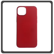 Θήκη Πλάτης - Back Cover, Silicone Σιλικόνη High Quality Liquid TPU Soft Protective Case Red Κόκκινο For iPhone 14