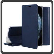 Θήκη Book, Δερματίνη Leather Print Wallet Case Blue Μπλε For iPhone 11