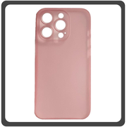 Θήκη Πλάτης - Back Cover, Silicone Σιλικόνη Ultra Thin Feather PP Case Pink Ροζ For iPhone 14 Pro Max