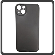 Θήκη Πλάτης - Back Cover, Silicone Σιλικόνη Ultra Thin Feather PP Case Black Μαύρο For iPhone 14 Plus