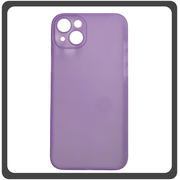 Θήκη Πλάτης - Back Cover, Silicone Σιλικόνη Ultra Thin Feather PP Case Purple Μωβ For iPhone 14