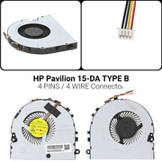 Ανεμιστήρας hp Pavilion 15-da Type b