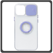 Θήκη Πλάτης - Back Cover, Silicone Σιλικόνη Dazzling Sliding Window Case Purple Μωβ For iPhone 13 Pro Max