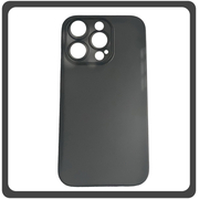 Θήκη Πλάτης - Back Cover, Silicone Σιλικόνη Ultra Thin Feather Case Black Μαύρο For iPhone 13 Pro Max