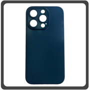 Θήκη Πλάτης - Back Cover, Silicone Σιλικόνη Ultra Thin Feather Case Dark Blue Μπλε For iPhone 13 Pro Max