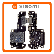 HQ OEM Συμβατό Με Xiaomi Redmi Note 12 Pro 5G (22101316C, 22101316I) USB Type-C Charging Dock Connector Flex Sub Board, Καλωδιοταινία Υπό Πλακέτα Φόρτισης + Microphone Μικρόφωνο (Premium A+)