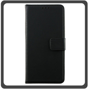 Θήκη Book, Leather Δερματίνη Flap Wallet Case with Clasp Black Μαύρο For iPhone 12 Mini
