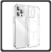 Θήκη Πλάτης - Back Cover Silicone Σιλικόνη Fine Hole Magnetic TPU Case Transparent Διάφανο For iPhone 11 Pro Max