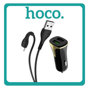 Hoco Car ChargerΦορτιστής Αυτοκινήτου Black Μαύρο Z31 Συνολικής Έντασης 2.4A Γρήγορης Φόρτισης Με Θύρες: 2xUSB Μαζί Με Καλώδιο Type-CHoco Car ChargerΦορτιστής Αυτοκινήτου Black Μαύρο Z31 Συνολικής Έντασης 2.4A Γρήγορης Φόρτισης Με Θύρες: 2xUSB Μαζί Με Καλώδιο Type-C