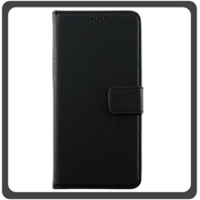 Θήκη Book, Leather Δερματίνη Flap Wallet Case with Clasp Black Μαύρο For iPhone 12 / 12 Pro