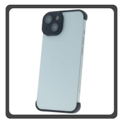 Back Cover For iPhone 14 TPU Mini Bumpers With Camera Protection Black Μαύρο