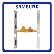 HQ OEM Συμβατό Με Samsung Galaxy A72 (SM-A725F, SM-A725F/DS), Galaxy A52 (SM-A525F, SM-A525F/DS) Power Key Flex Cable On/Off + Volume Key Buttons Καλωδιοταινία Πλήκτρων Εκκίνησης + Έντασης Ήχου (Premium A+​)