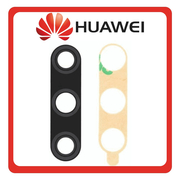 HQ OEM Συμβατό Με Honor 9X (STK-LX1) Rear Back Camera Glass Lens Πίσω Τζαμάκι Κάμερας (Premium A+​)