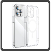 Θήκη Πλάτης - Back Cover, Silicone Σιλικόνη Fine Hole TPU Magnetic Case Transparent Διάφανο For iPhone 12 Pro Max