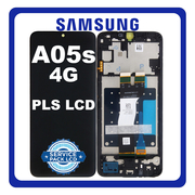 &Gamma;&nu;ή&sigma;&iota;&alpha; Original Samsung Galaxy A05s 4G (SM-A057F, SM-A057F/DS) PLS LCD Display Screen Assembly &Omicron;&theta;ό&nu;&eta; + Touch Screen Digitizer &Mu;&eta;&chi;&alpha;&nu;&iota;&sigma;&mu;ό&sigmaf; &Alpha;&phi;ή&sigmaf; + Frame Bezel &Pi;&lambda;&alpha;ί&sigma;&iota;&omicron; &Sigma;&alpha;&sigma;ί Black &Mu;&alpha;ύ&rho;&omicron; GH81-24364A / GH81-24365A (Service Pack By Samsung)