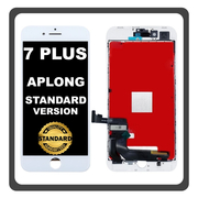 HQ OEM Συμβατό Με Apple iPhone 7+, iPhone7 Plus (A1661, A1784) APLONG Standard Version LCD Display Screen Assembly Οθόνη + Touch Screen Digitizer Μηχανισμός Αφής White Άσπρο (Premium A+) (Lifetime Warranty Για Συνεργάτες B2B​)