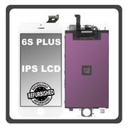 iPhone 6S+, iPhone 6S Plus (A1634, A1687) IPS LCD Display Screen Assembly Οθόνη + Touch Screen Digitizer Μηχανισμός Αφής White Άσπρο (Ref By Apple) (Lifetime Warranty Για Συνεργάτες B2B​)