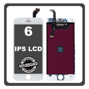 iPhone 6, iPhone6 (A1549, A1586) IPS LCD Display Screen Assembly Οθόνη + Touch Screen Digitizer Μηχανισμός Αφής White Άσπρο (Ref By Apple) (Lifetime Warranty Για Συνεργάτες B2B​)