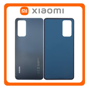 HQ OEM Συμβατό Με Xiaomi 12 Lite 5G (2203129G) Rear Back Battery Cover Πίσω Καπάκι Πλάτη Μπαταρίας Black Μαύρο (Premium A+)