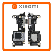 Γνήσια Original Xiaomi 12T 5G (22071212AG) / Xiaomi 12T 5G Pro (22081212UG, 22081212G)​ USB Type-C Charging Dock Connector Flex Sub Board, Καλωδιοταινία Υπό Πλακέτα Φόρτισης + Microphone Μικρόφωνο 560001L12A00 /560010L12U00​ (Service Pack By Xiaomi)