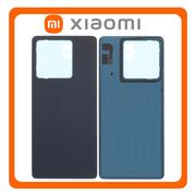 HQ OEM Συμβατό Με Xiaomi Redmi Note 13 5G (2312DRAABG, 2312DRAABI), Rear Back Battery Cover Πίσω Καπάκι Πλάτη Μπαταρίας Graphite Black Μαύρο (Premium A+)