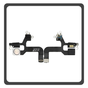 HQ OEM Συμβατό Με Apple iPhone 12, iPhone12 (A2403, A2172) Camera Flashlight Flex Cable Φλας + Microphone Μικρόφωνο (Premium A+)