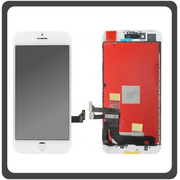 Apple Iphone 8 Plus, Iphone8 Plus (A1864, A1897, A1898, A1899) LCD Display Screen Assembly Οθόνη + Touch Screen DIgitizer Μηχανισμός Αφής White Άσπρο (OEM)