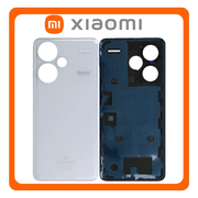 HQ OEM &Sigma;&upsilon;&mu;&beta;&alpha;&tau;ό &Mu;&epsilon; Xiaomi Redmi Note 13 Pro Plus 5G, Redmi Note 13 Pro+ 5G (23090RA98C, 23090RA98G) Rear Back Battery Cover &Pi;ί&sigma;&omega; &Kappa;ά&lambda;&upsilon;&mu;&mu;&alpha; &Kappa;&alpha;&pi;ά&kappa;&iota; &Pi;&lambda;ά&tau;&eta; &Mu;&pi;&alpha;&tau;&alpha;&rho;ί&alpha;&sigmaf; Moonlight White Ά&sigma;&pi;&rho;&omicron; (Premium A+)