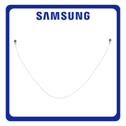 Γνήσια Original Samsung Galaxy A05s 4G (SM-A057F, SM-A057F/DS) Coaxial Antenna Signal Module Flex Cable Ομοαξονικό Καλώδιο Κεραίας 122.0 mm White Άσπρο GH81-24374A (Service Pack By Samsung)