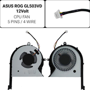 Ανεμιστήρας cpu Asus rog Gl503ge 12v 1a