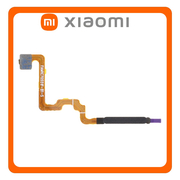 Γνήσια Original Xiaomi Redmi 12 4G (23053RN02A, 23053RN02Y) Fingerprint Sensor Flex Αισθητήρας Δαχτυλικού Αποτυπώματος Black Μαύρο (Service Pack By Xiaomi)