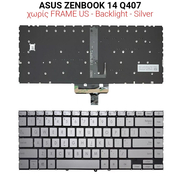 Πληκτρολόγιο Asus Zenbook 14 Q407 no Frame us + Backlight