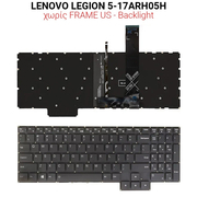 Πληκτρολόγιο Lenovo Legion 5-17arh05h no Frame us + Backlight