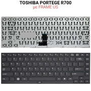 Πληκτρολόγιο Toshiba Portege R700 With Frame us